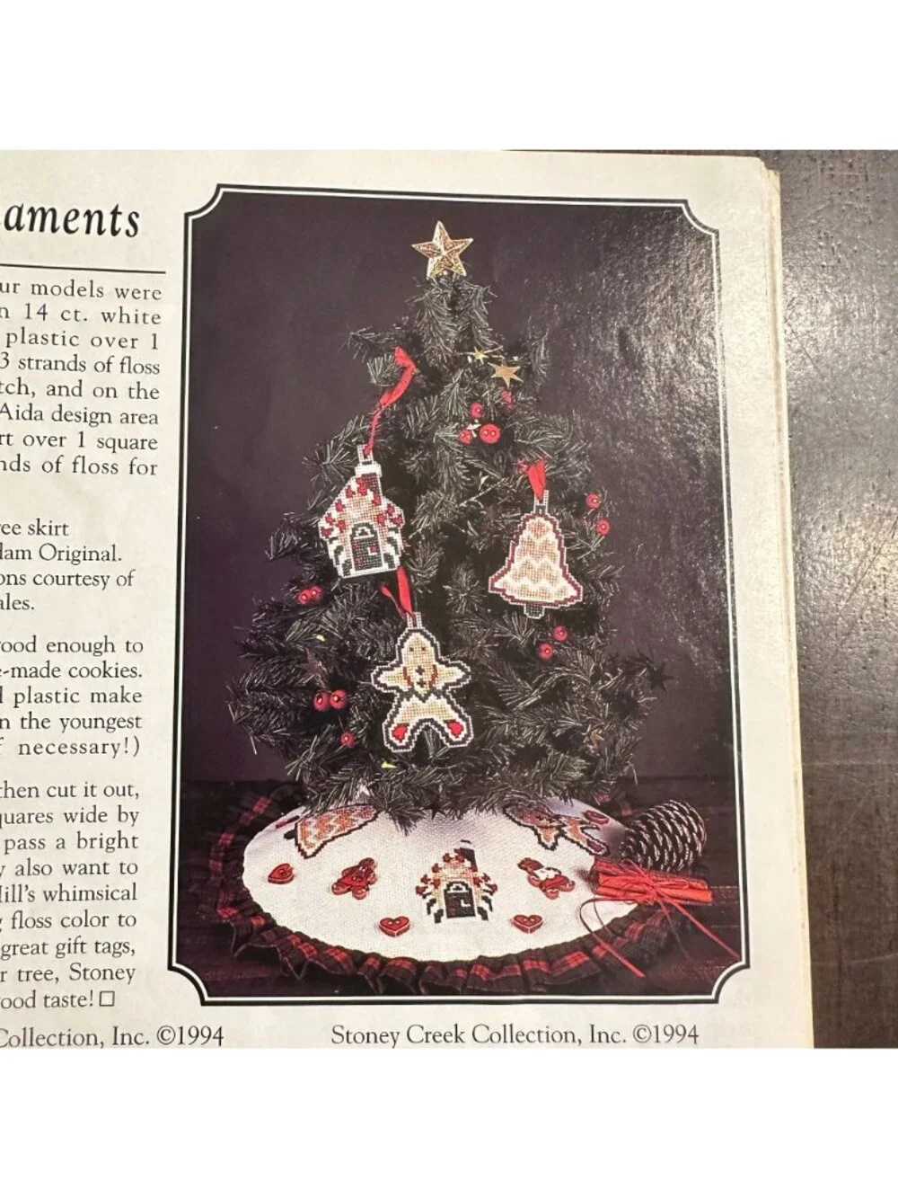 Stoney Creek Cross-Stitch Collection 1994 Vol 6 #4 Christmas Edition